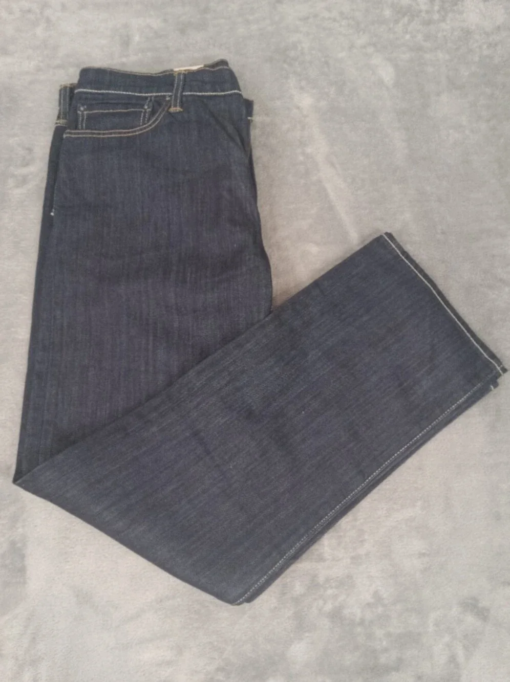 Levi's 504 Men's Straight Leg Dark Indigo Jeans Size 36x32 NWT